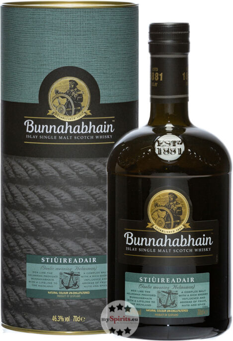 Bunnahabhain Stiùiredair Whisky (46,3 % Vol., 0,7 Liter)