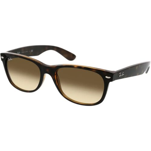 Ray-Ban New Wayfarer RB2132 710/51 55-18 Sonnenbrille mit Sehstärke erhältlich, Herren, Vollrand, Eckig