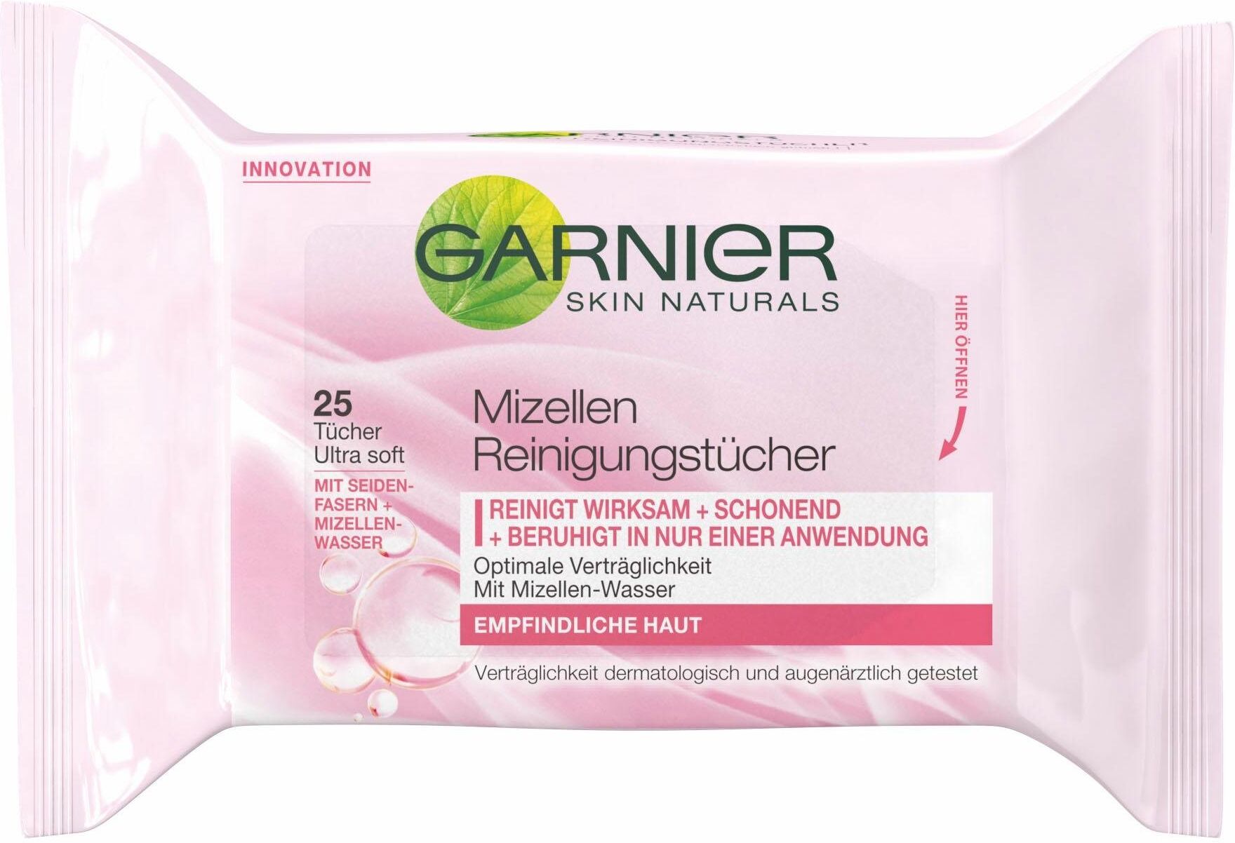 GARNIER Reinigungstücher, Gesichtsreinigung