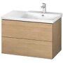 duravit l-cube waschtischunterbau wandhngend mit 2 schubksten 122 x 48,1 cm