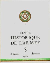 Revue historique de l'armée 1952 n°3 : Maroc Tome II - Collectif - Livre