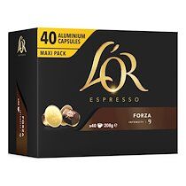 L'or Capsules de café Forza L'Or Espresso - Paquet de 40