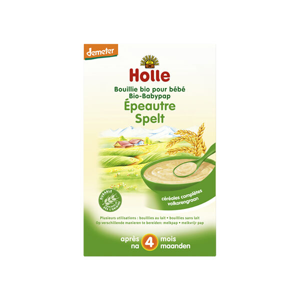 Holle Bouillie Epeautre Bio +4m 250g