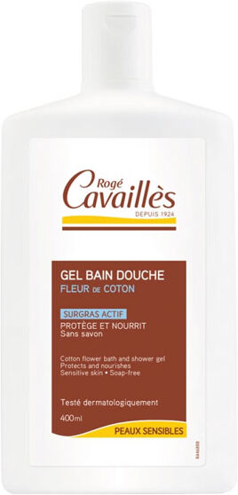 Rogé Cavaillès Gel Bain Douche Surgras Fleur de Coton 400ml