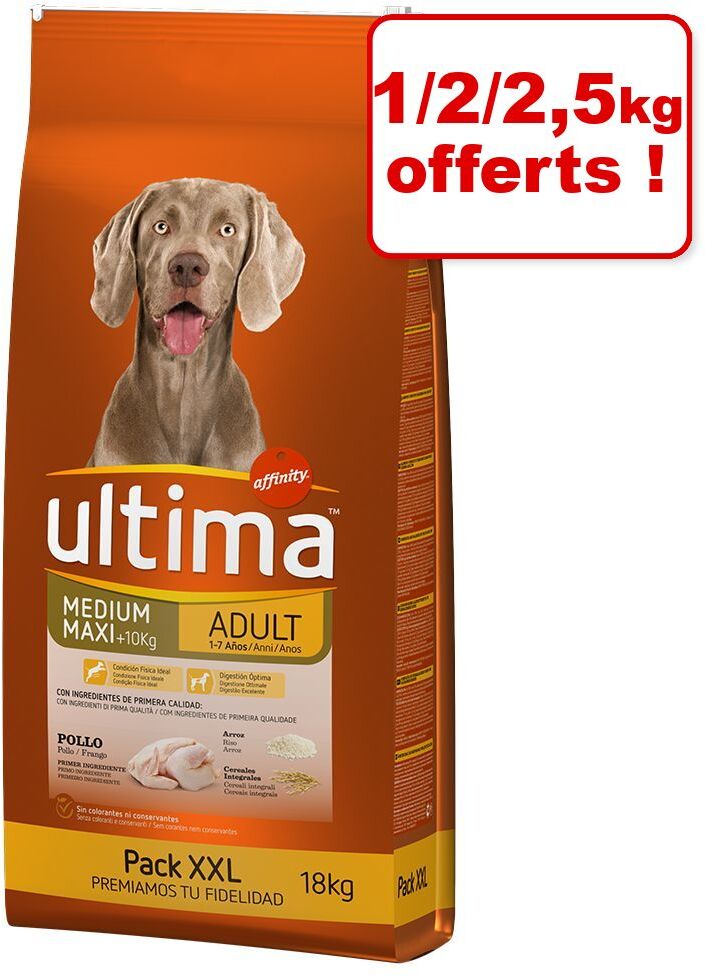 Affinity Ultima 7.5kg Mini Adult poulet Ultima Croquettes pour chien