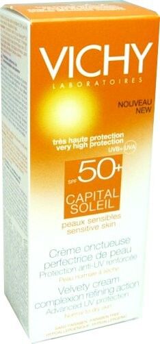 Vichy capital soleil creme onctueuse perfectrice 50spf 50ml