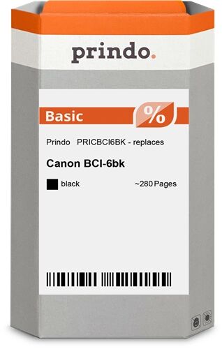 Prindo Basic Cartouche d'encre Noir(e) Original PRICBCI6BK