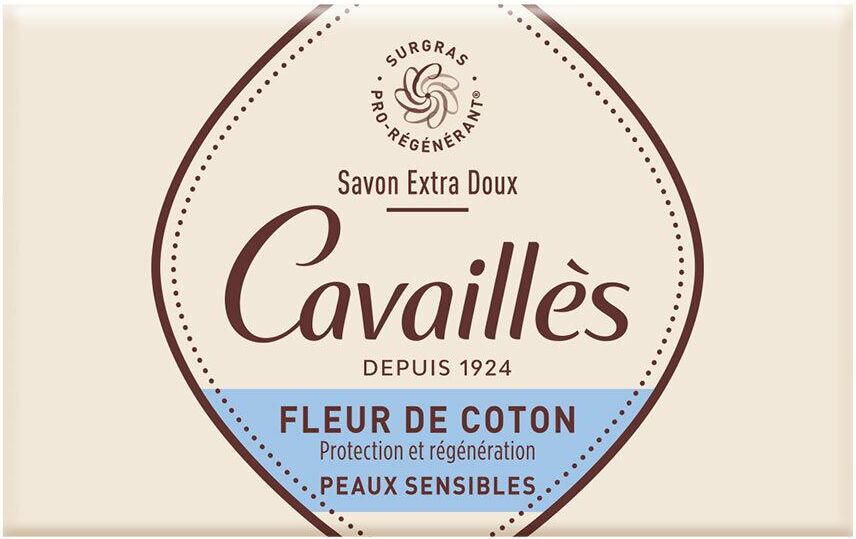 Rogé Cavaillès savon surgras fleur de coton g savon