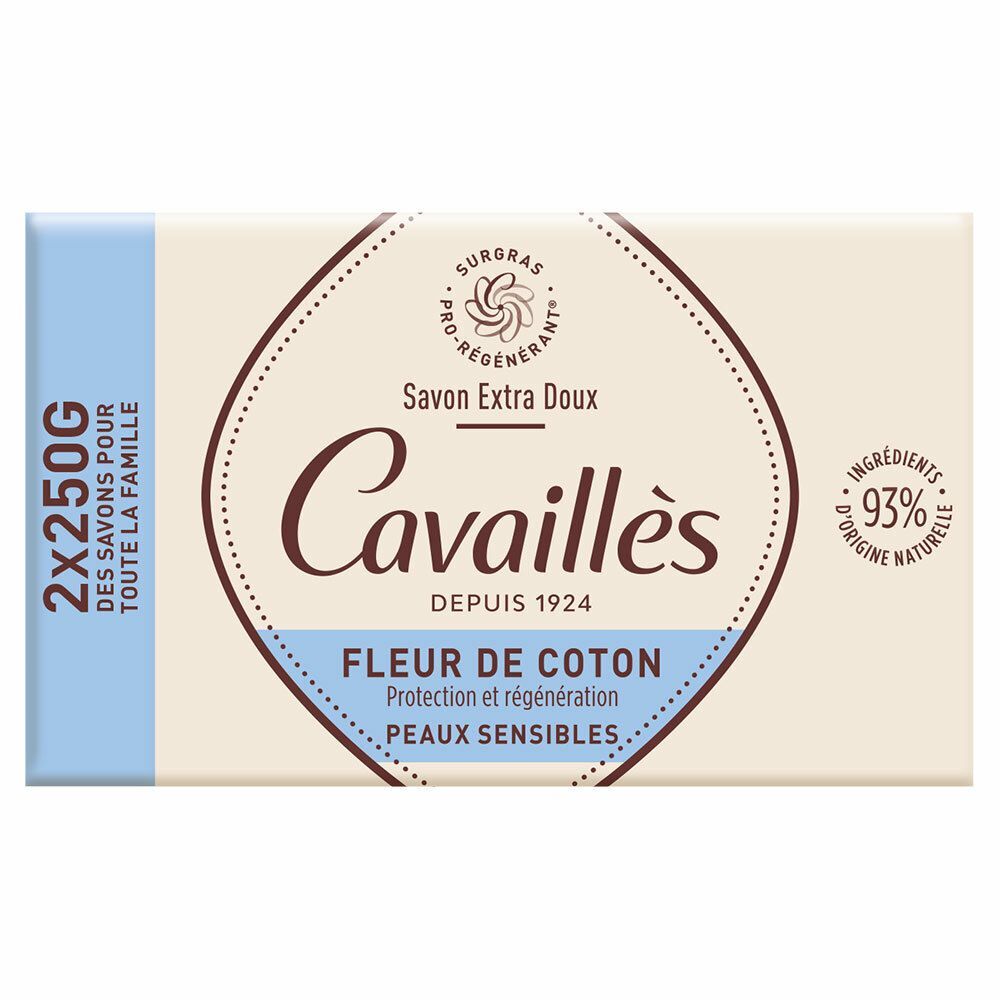 Rogé Cavaillès savon surgras fleur de coton g savon