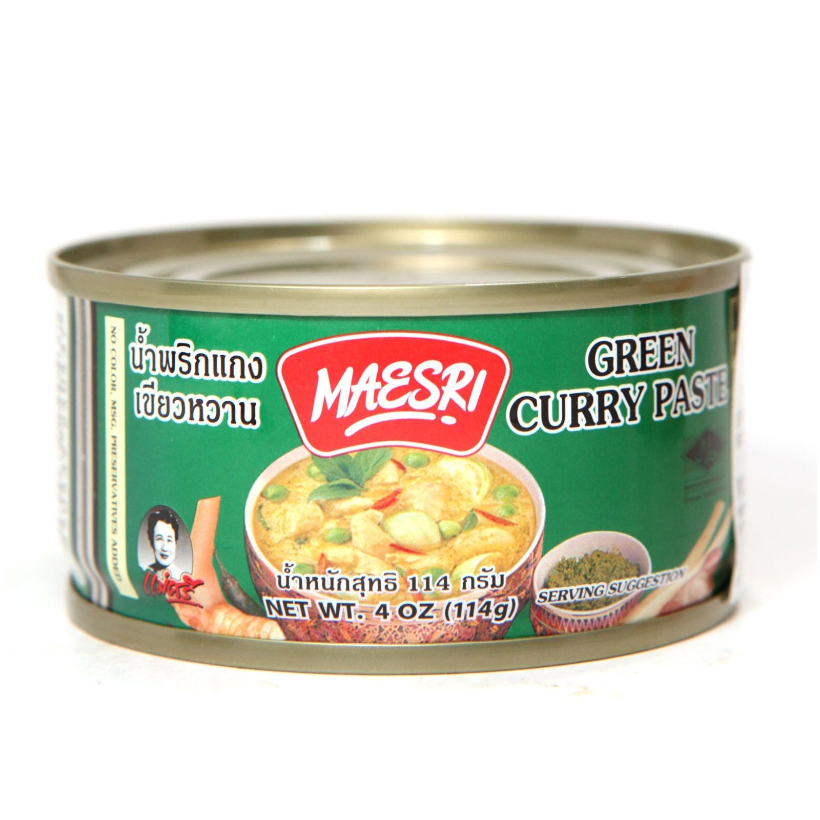 Asia Marché Pâte de curry vert 114g Maesri