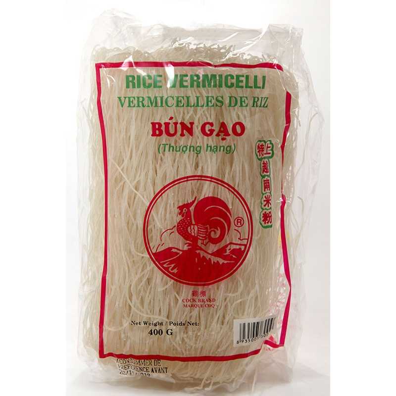 Asia Marché Vermicelles de riz Bun Gao 400g Coq