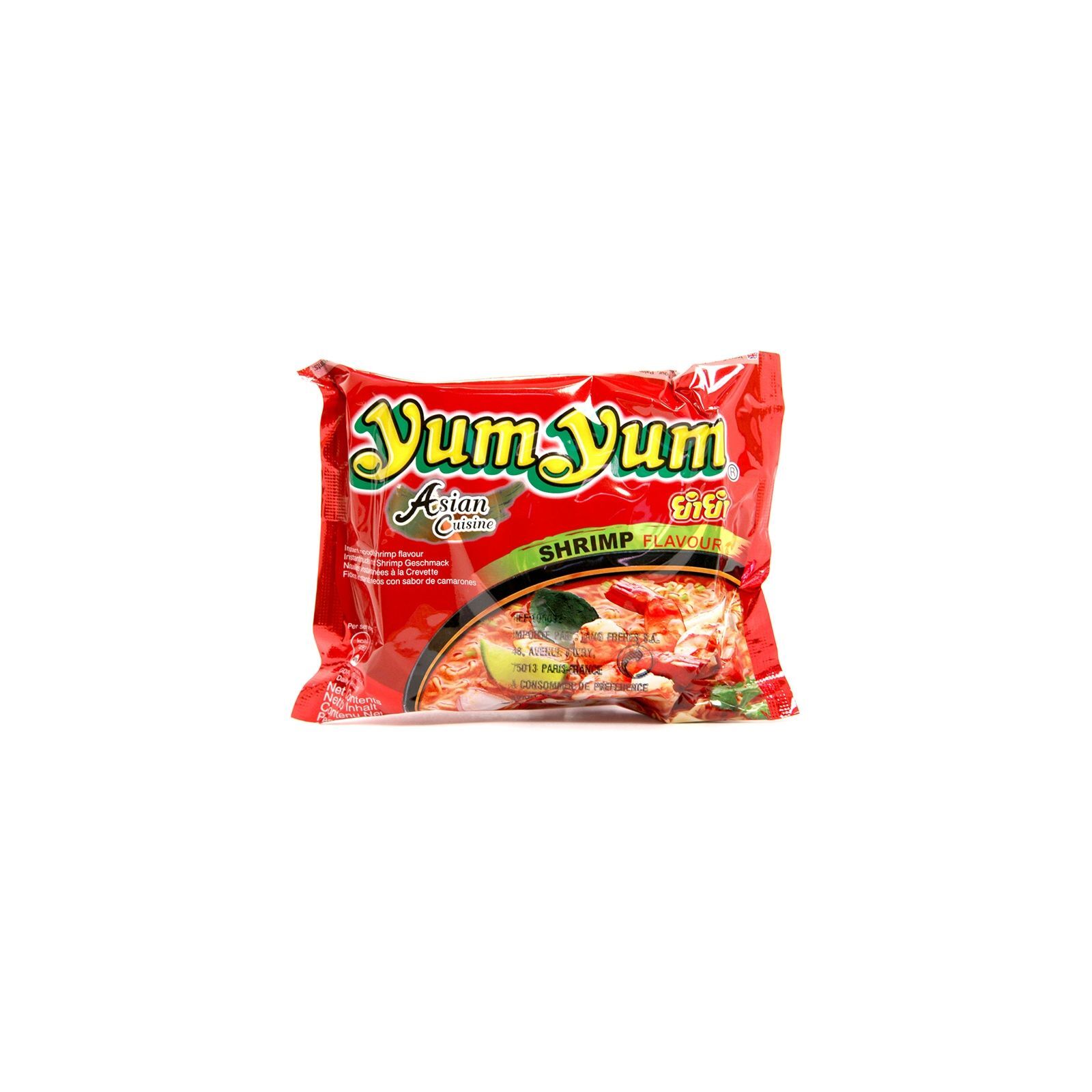 Asia Marché Soupe de nouilles à la crevette 60g YumYum À l'unité