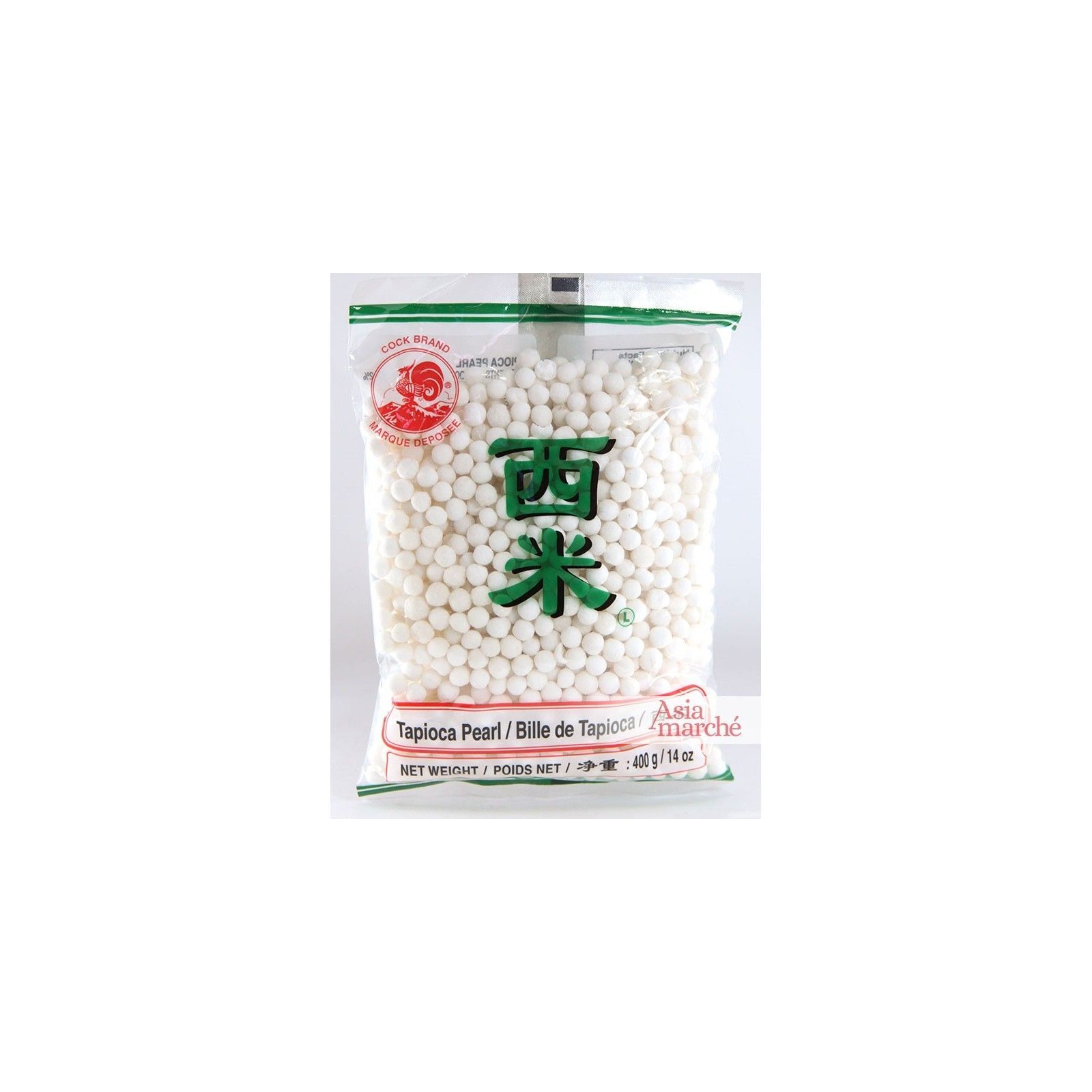Asia Marché Grosses billes de Tapioca, Perles du Japon 400g