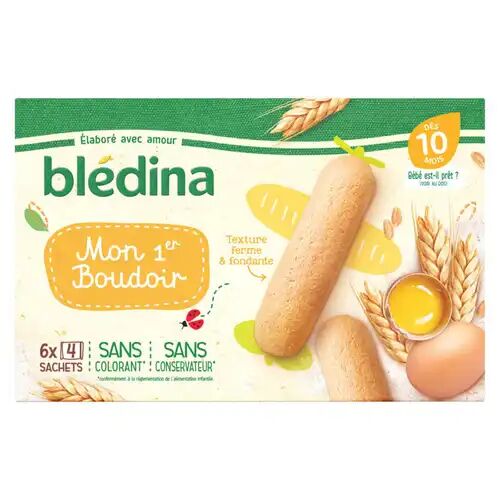 Blédina - Blédiscuit Mon 1er Boudoir, 120g - Laits Infantiles & Alimentation