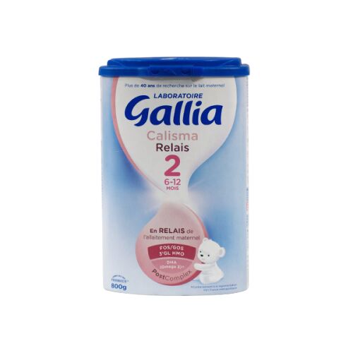 Gallia - Calisma Relais 2ème Âge, 800g - Laits Infantiles & Alimentation