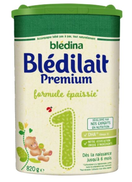 Blédina - Blédilait Premium 1er Âge, 800g - Laits Infantiles & Alimentation