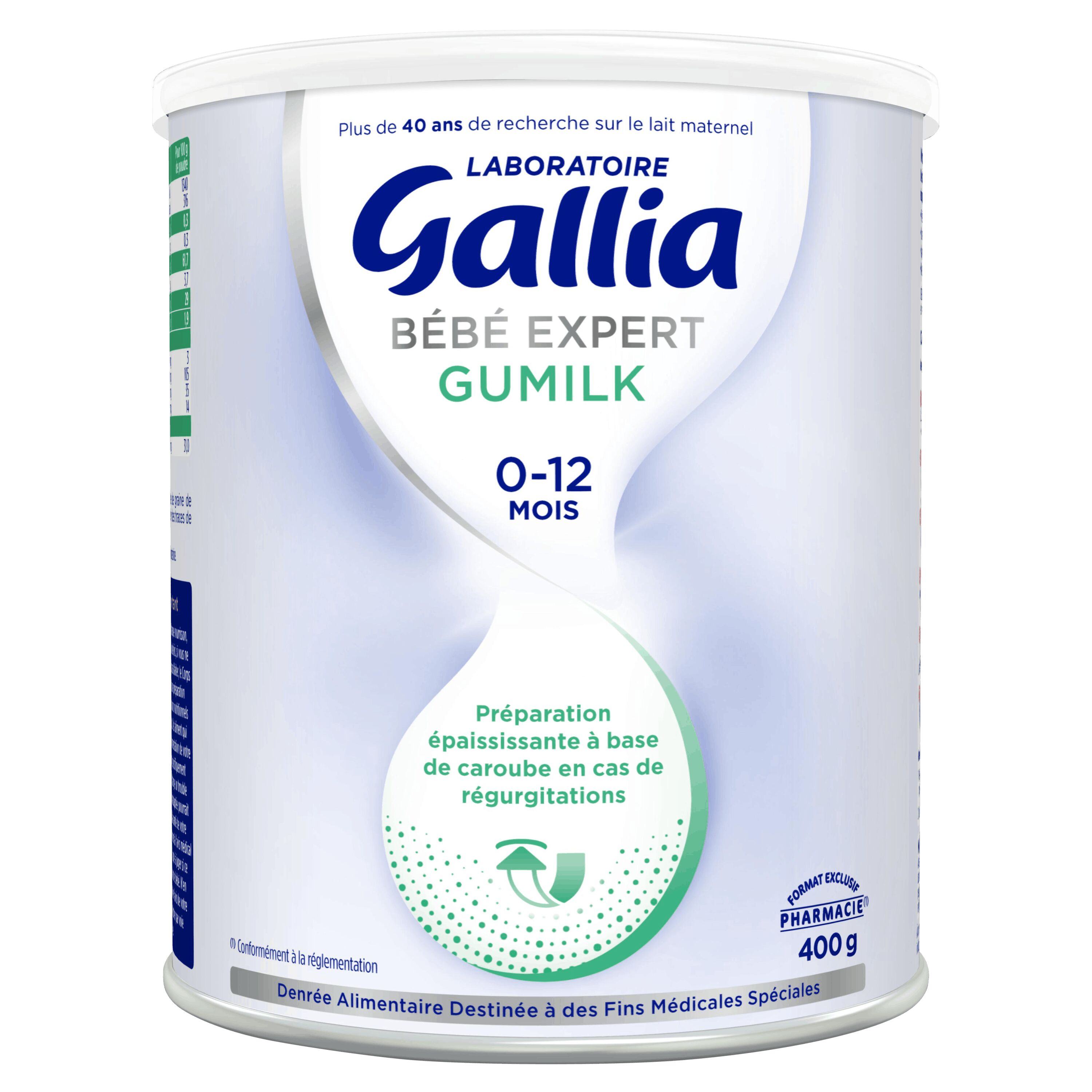 Gallia - Bébé Expert Gumilk, 400g - Laits Infantiles & Alimentation
