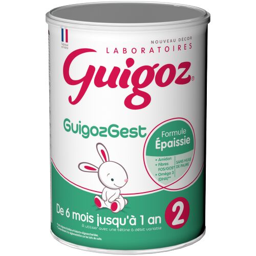 Guigoz - Gest - Lait En Poudre Formule Épaissie 2, 800g - Laits Infantiles & Alimentation