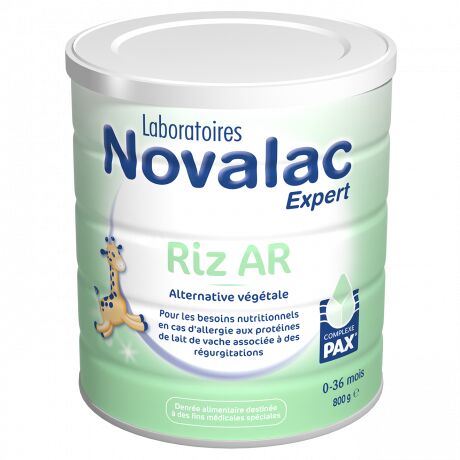 Novalac - Expert Riz Ar 0-36 Mois, 800g - Laits Infantiles & Alimentation