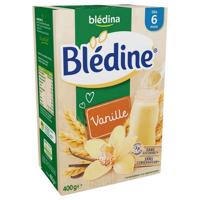 Blédina - Blédine Vanille 1er Âge, 400g - Laits Infantiles & Alimentation