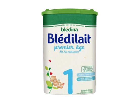 Blédina - Blédilait 1 Lait 1er Âge 800g - Laits Infantiles & Alimentation
