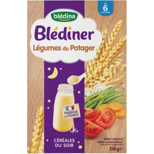 Blédina - Blediner - Légumes Du Potager, 240g - Laits Infantiles & Alimentation