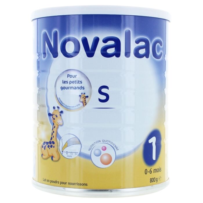 Novalac - Lait En Poudre S 1, 800g - Laits Infantiles & Alimentation