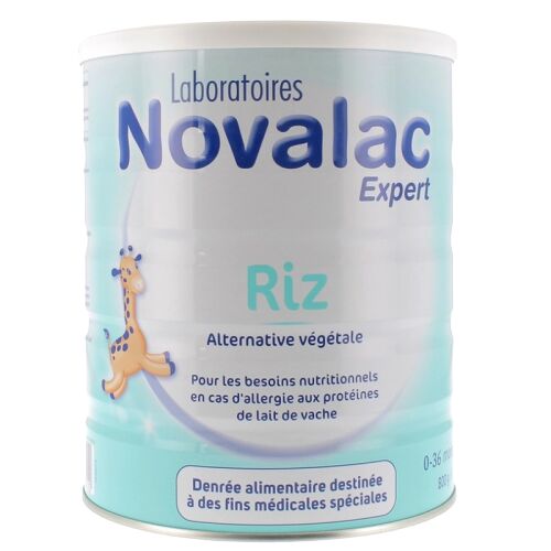 Novalac - Lait En Poudre Riz Expert, 800g - Laits Infantiles & Alimentation