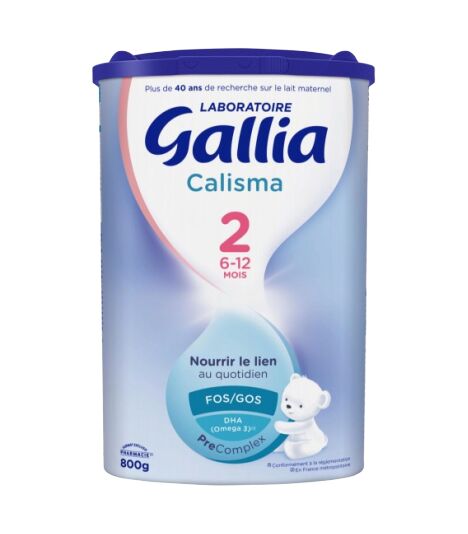 Gallia - Lait En Poudre 6 À 12 Mois Calisma 2, 800g - Laits Infantiles & Alimentation