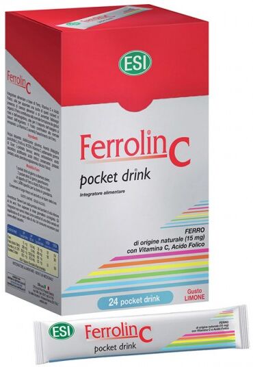 Esi Spa Ferrolin C Pocket Drink 24 Bustine