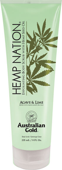 Australian Gold Hemp Nation Agave & Lime Body Scrub 235 ml