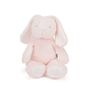 Boss Baby bunny toy faux fur with printed logos