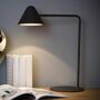 Lucide LED-skrivbordslampa Devon, svart