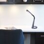 Globo LEDbordslampa Mitti med USB-anslutning, svart