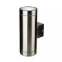 Simple Lighting Twin IP44 Outdoor Stainless Steel Wall Light - GU10 A superb wall light fitting to scale up your modern exterior If you’re throwing a garden party or a barbecue for a special occasion, it’s essential that you have enough lights to keep it going into the evening. If you suddenly stop the fun because you have no way to illuminate your backyard, then no one will want to come to your party next time. So, what type of lights should you get? Well, if you want fixtures that can double as exterior decorations, you can choose our 2-way GU10 LED wall light fitting! The stainless-steel finish and the sleek design of this GU10 wall light fitting will give your modern home more edge and appeal. Also, this fixture has lights on both the top and the bottom, it’s the perfect 2in1 uplight and downlight! With this, you can be sure that you’ll be able to properly light up your backyard while keeping it chic and classy. This GU10 wall light fitting has an IP44 rating, meaning it’s dust and water-resistant. So, you don’t have to worry about it even if it comes into contact with rain. If you still have old outdoor wall fittings that have been installed for decades, this will be an excellent upgrade both in terms of energy efficiency and style. Our GU10 wall light fitting is compatible with any standard LED GU10 bulbs (that you need to purchase separately). We don’t include a bulb as standard because we know that everyone has different preferences, and we like to give you the freedom to customise your lights to suit your style, so we opted to leave them out. Depending on where and for what purpose you’ll use these fixtures, it’s your call on which bulbs you’ll add. These GU10 wall light fitting are mains powered, so you don’t need any transformers or drivers to make them work. Just have them wired directly to the mains, add bulbs, and you’re done! Simple and easy! We offer a 2-year warranty with our GU10 wall light fitting, so you’ll have a long time to enjoy your lights with peace of mind. Stunning Stainless Steel Finish 105x76x207mm 2-wa 