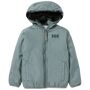 Helly Hansen Kids Champ Reversible Jacket Fleece 116/6 This fun, versatile and reversible jacket has a PFC-free, water-repellent fabric shell on one side and a cozy fleece pile on the other. A perfect midlayer for changeable fall weather and mild to medium winter. You choose which side to show the world. 