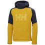 Helly Hansen Junior Daybreaker Hoodie Fleece 128/8 Comfortable and cozy, this lightweight Polartec® fleece hoodie has a roomy kangaroo pocket for keeping your hands warm. It features a large HH® logo on the chest. 