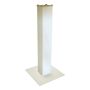 HomeSecuritySuperstore Mail Boss Steel Surface Mount Post 27' Steel post & plate secures any Mail Boss curbside mail box to a sidewalk! 