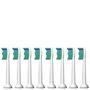 Philips - Toothbrush Heads Sonicare ProResults Standard Sonic Toothbrush Heads x 8 HX6018/26  for Men and Women This Philips Sonicare toothbrush head features a contoured profile to naturally fit the shape of your teeth and to clean hard-to-reach areas. This brush head removes up to 2 times more plaque than a manual toothbrush.  Philips Sonicare brush heads are vital for high-frequency, high-amplitude brush movements performing over 31,000 brush strokes per minute. Philips' sonic technology fully extends the power from the handle all the way to the tip of the brush head. This sonic motion creates a dynamic fluid action that drives fluid deep between teeth and along the gum line for superior, yet gentle, cleaning every time.  Like all Philips Sonicare brush heads, this brush head is safe on teeth and gums. Each brush head has been quality tested for exceptional performance and durability. The brush head clicks on and off your brush handle for a secure fit and easy maintenance and cleaning. It fits all Philips Sonicare toothbrush handles except: PowerUp Battery and Essence.  Includes 8 replacement heads for a Philips Sonicare toothbrush. For optimal results, replace your brush head every three months. 