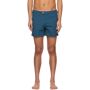 TOM FORD Blue Nylon Swim Shorts  - B07 MARINE - Size: Extra Small - Gender: male Nylon taffeta swim shorts in blue. Mid-rise. Three-pocket styling. Cinch straps at waistband. Textile logo patch at front pocket. Vented side-seams. Locker loop at back waistband. Partial mesh lining. Zip-fly. Logo-engraved gold-tone hardware. Supplier color: Marine 
