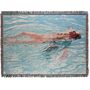 Bless Multicolor Nº61 Blanket  - Bathing - Size: UNI - Gender: unisex Rectangular jacquard woven cotton blanket featuring graphic in multicolor. · Fringed detailing at ends · L82.7 x W59.1 in Supplier color: Bathing 