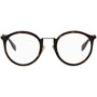 Fendi Tortoiseshell Modified Oval Glasses  - 0086 DKHAVANA - Size: UNI - Gender: male Round acetate-frame optical glasses in tortoiseshell. Transparent rubber nose pads. Metal bridge and temples. Hardware at tonal acetate temple tips. Brown hardware. Size: 52.18 140. Hardside leather case in black with magnetic fastening included. Supplier color: Dark Havana 