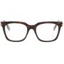 Marc Jacobs Tortoiseshell Square Glasses  - 086 HAVANA - Size: UNI - Gender: female Square acetate-frame optical glasses in tortoiseshell. Integrated nose pads. Logo hardware in gold-tone at temples. Size: 52.19 145. Hardside buffed leather case with magnetic fastening included. Supplier color: Havana 