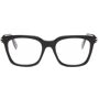Marc Jacobs Black 570 Glasses  - 807 BLACK - Size: UNI - Gender: male Square acetate-frame optical glasses in black. · Integrated nose pads · Logo in gold-tone at temples · Hardside case included · Size: 52.19 145 Supplier color: Black 
