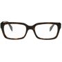 Alexander McQueen Tortoiseshell Rectangular Optical Glasses  - 002 HAVANA - Size: UNI - Gender: male Rectangular acetate-frame optical glasses in tortoiseshell. · Integrated nose pads · Logo etched in white at hinges · Hardside grained leather case included · Size: 55.19 145 Supplier color: Havana 