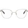 MCQ Silver Metal Cat-Eye Glasses  - 001 Silver - Size: UNI - Gender: female Aviator-style metal-frame optical glasses in silver-tone. · Rubber nose pads · Tortoiseshell acetate temple tips · Hardside metal case included · Size: 50.15 135 Supplier color: Silver 