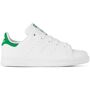 adidas Kids Kids White & Green Stan Smith Little Kids Sneakers  - WHTWHTGRN - Size: 12 - Gender: unisex Low-top Primegreen faux-leather sneakers in white. Logo printed in white at green faux-leather heel tab. · Lace-up closure · Padded tongue and collar · Perforated detailing at sides for ventilation · OrthoLite® sockliner · Treaded rubber sole Supplier color: Cloud white/Cloud white/Green adidas US Size : child's foot length 10.5: 6.5 / 16.6 cm 11: 6.7 / 17 cm 11.5: 6.9 / 17.4 cm 12: 7 / 17.8 cm 12.5: 7.2 / 18.3 cm 13: 7.4 / 18.7 cm 13.5: 7.5 / 19.1 cm 1: 7.7 / 19.5 cm 1.5: 7.9 / 20 cm 2: 8 / 20.4 cm 2.5: 8.2 / 20.8 cm 3: 8.3 / 21.2 cm 