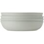 Mud Australia Grey Medium Pebble Bowl Set  - Dust - Size: UNI - Gender: unisex Set of four handcrafted porcelain bowls in grey. · Microwave and dishwasher safe · H1.8 x D9.1 in Supplier color: Dust 