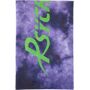 Psychworld SSENSE Exclusive Purple Logo Beach Towel  - TIEDYE PURP - Size: UNI - Gender: unisex Rectangular terrycloth towel featuring tie-dye pattern in tones of purple. Logo printed in green at face. Each item is unique. Please note coloration may vary. H58.5 x W30 in Available exclusively at SSENSE. Supplier color: Tie-dye purple 