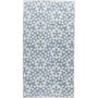 Dusen Dusen Blue & White Slime Bath Towel  - SLIME - Size: UNI - Gender: unisex Oeko-Tex®-certified cotton terrycloth towel featuring graphic pattern in blue and white. Woven trim in white at edges. H56 x W30 in Supplier color: Slime 